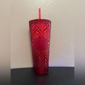2022 24oz red Starbucks holiday cup